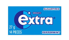 Wrigley's - Extra - Peppermint Chewing Gum 27g x 14 pcs