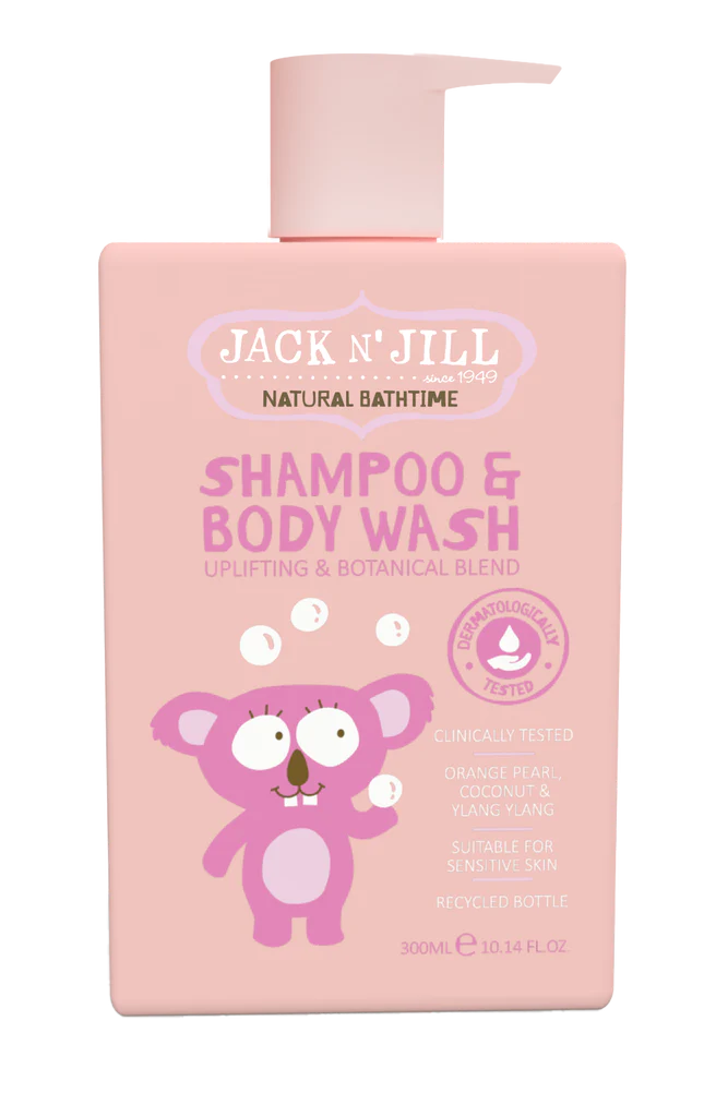 Jack And Jill Shampoo And Body Wash Extract And Oils 300ml