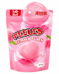 JUICY JELLY PEELED GUMMY PEACH 120 G X 12