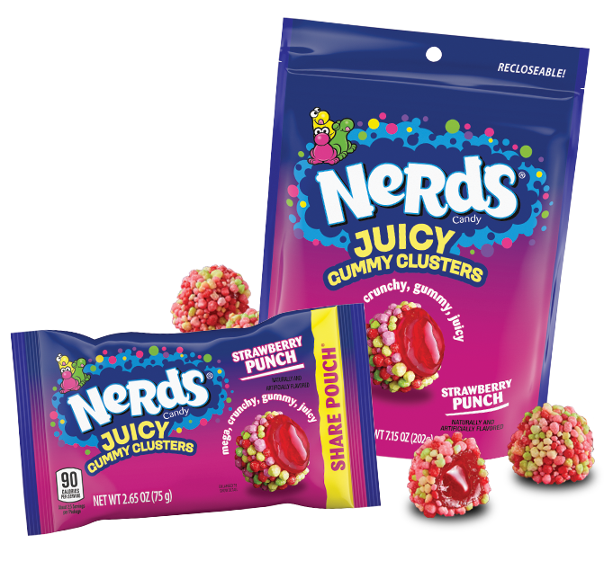 Nerds Juicy Gummy Clusters 202g