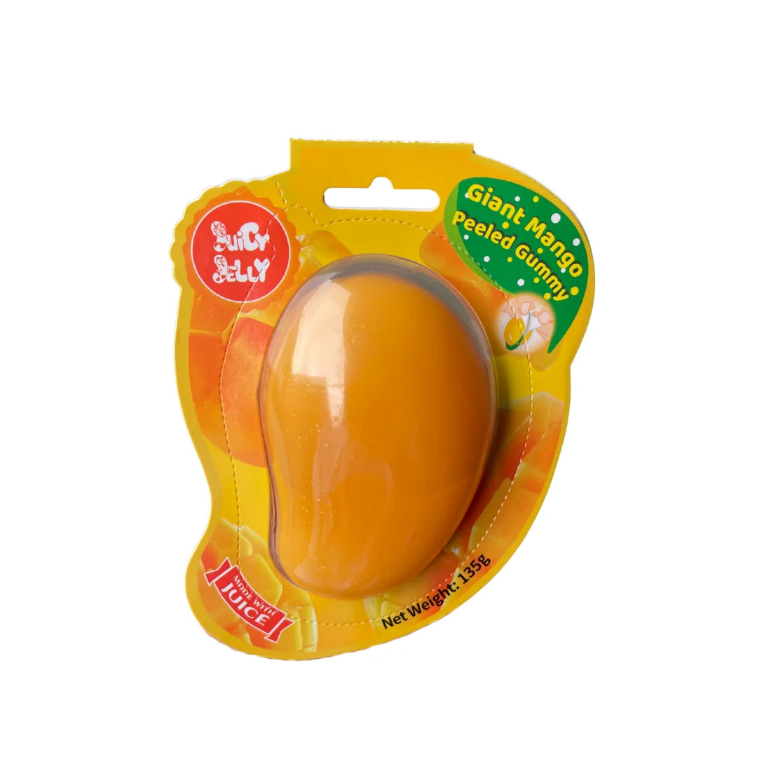 Juicy Jelly Giant Peeled Mango 135g x 6