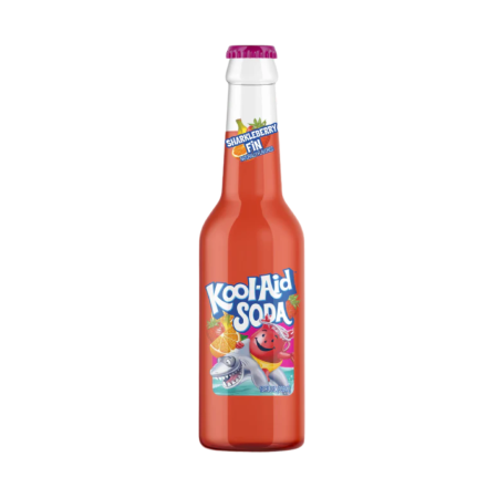 Kool-Aid Glass Bottle - Sharkleberry 355ml * 12 Pack