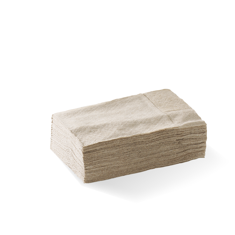 Biopak D-Fold Compact 1 Ply Natural Dispenser BioNapkin 5000pcs