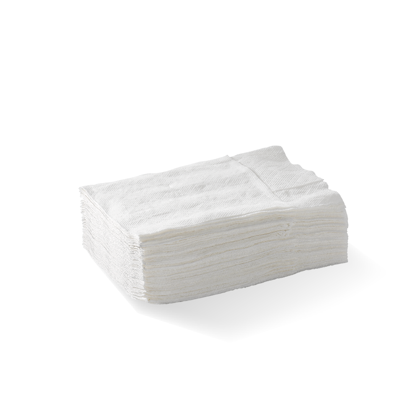 Biopak D-Fold Compact 1 Ply White Dispenser BioNapkin 5000pcs