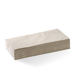 Biopak 2 Ply 1/8 Fold Natural Dinner BioNapkin 1000pcs