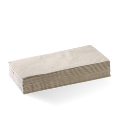 Biopak 2 Ply 1/8 Fold Natural Quilted Dinner BioNapkin 1000pcs