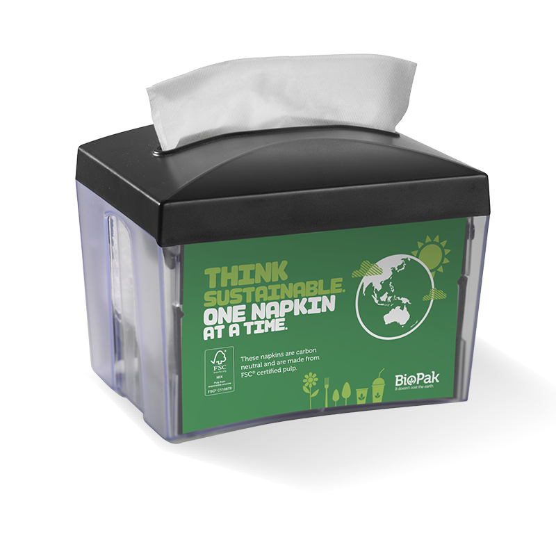 Biopak Single Saver BioDispenser Table Top Individual Unit