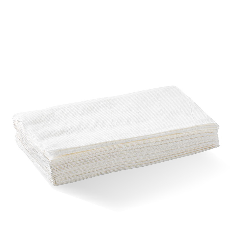 Biopak Single Saver 1-Ply White BioDispenser Napkin 6000pcs
