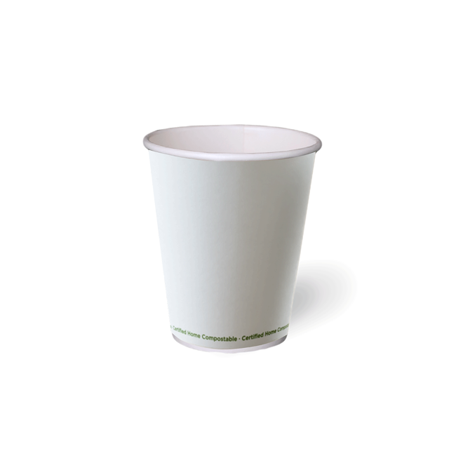 Bundle 8oz Single Wall 90Mm Uni Cup White 20x 50pcs