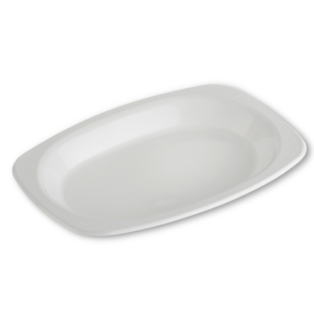 Bundle Festive Oval Plates 160X230Mm 10x50pcs