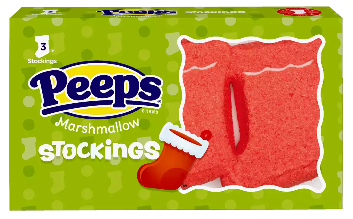 Peeps Marshmallow Stockings 3 Pieces * 24 Pack
