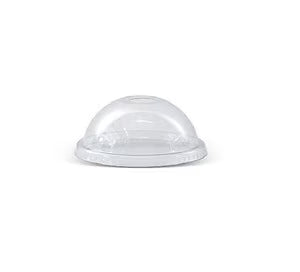 PET DOME LID - NO HOLE D98 16/12/24OZ