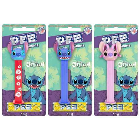 PEZ STITCH 17G*6PK