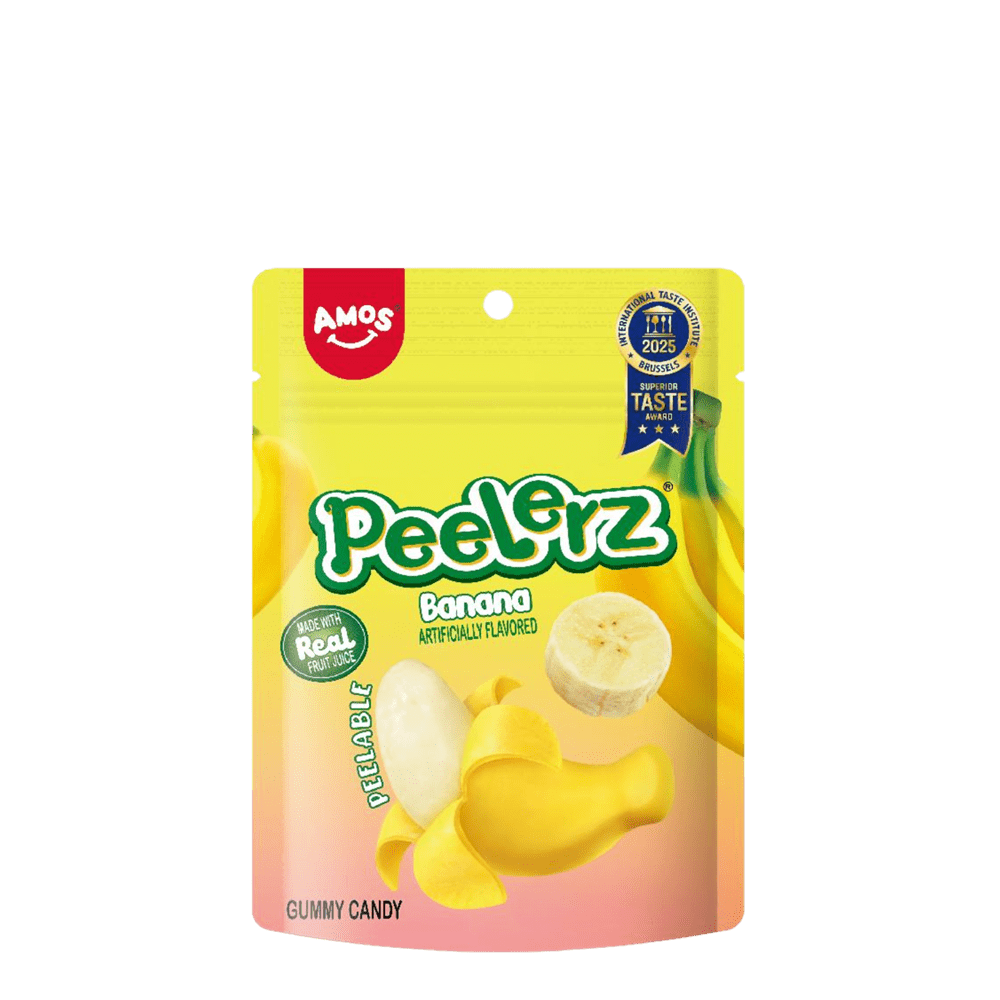 Amos Peelerz Banana Bag 85g * 24 Pack