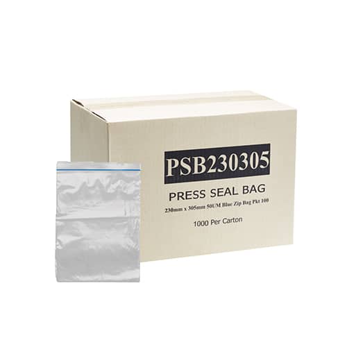 Austar Press Seal Bag 330X300Mm Clear 100pcs