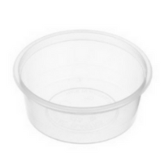 Genfac Round Sauce Container Natural 70ml