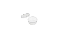 Food Grade 50Cc Hinged Lids Sauce Container 1000pcs