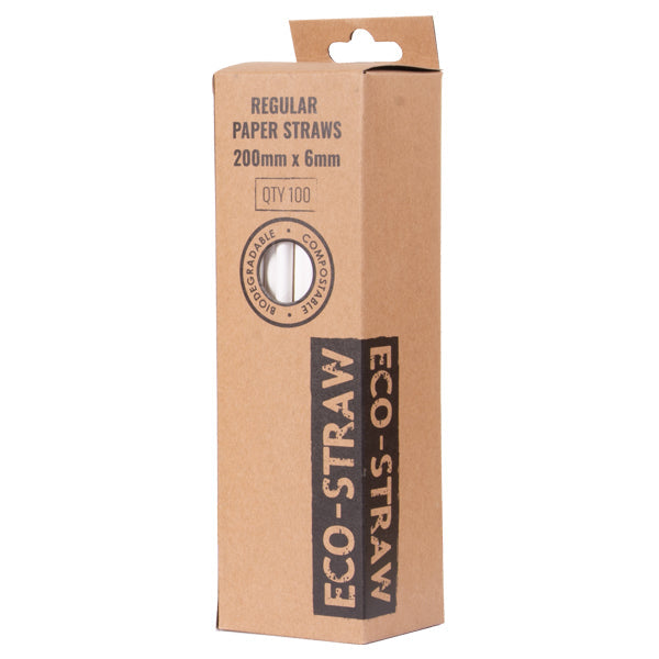 Eco-Straw 3ply Retail Plain White 2000pcs