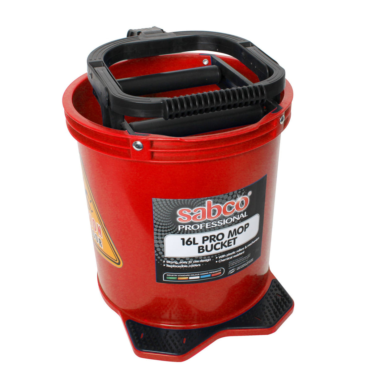 Sabco Pro Mop Bucket 16 Litre Red