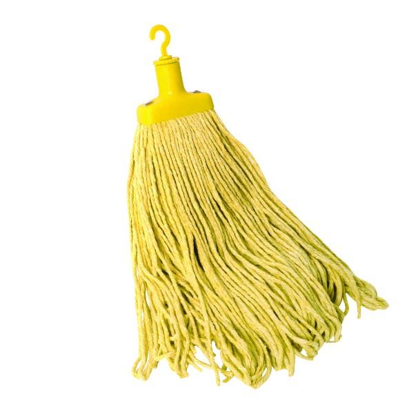 Sabco Contractor Cotton Mop Head Yellow 400g