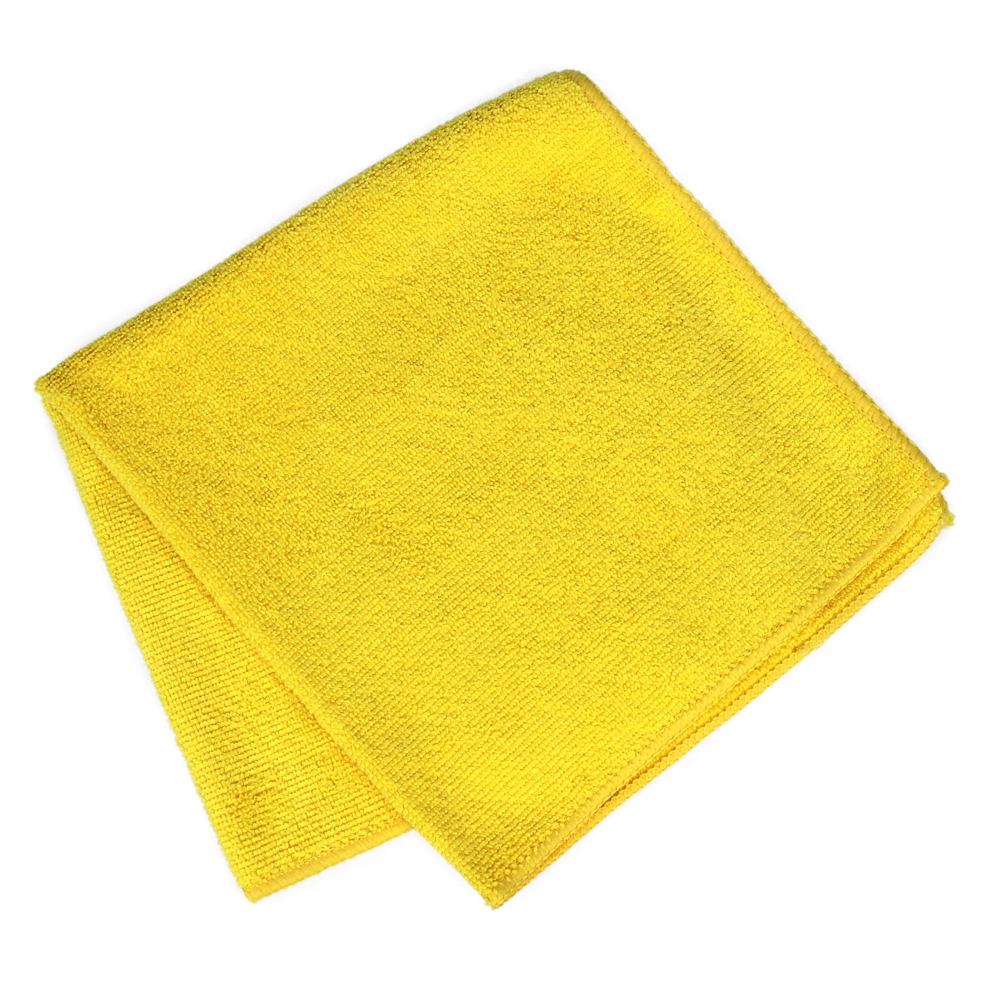 Sabco All Purpose Microfibre Cloths 40x40cm Yellow 50pcs
