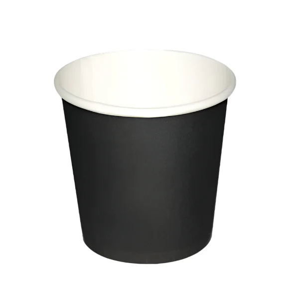Forest Packaging 4oz Single Wall Coffee Cup Black 1000pcs