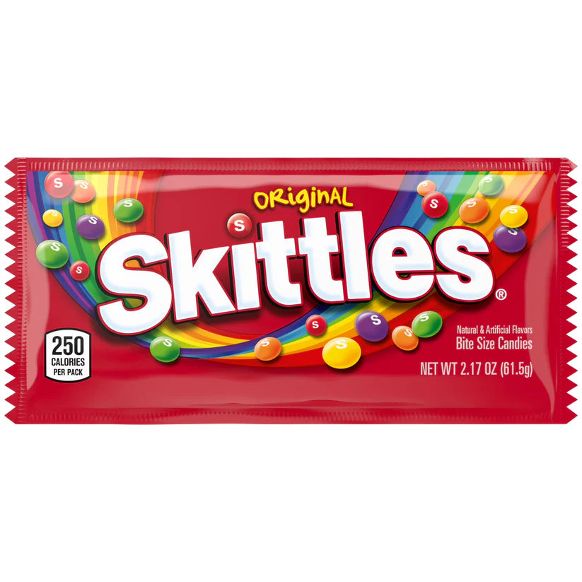 US SKITTLES ORIGINAL 61.5G*36