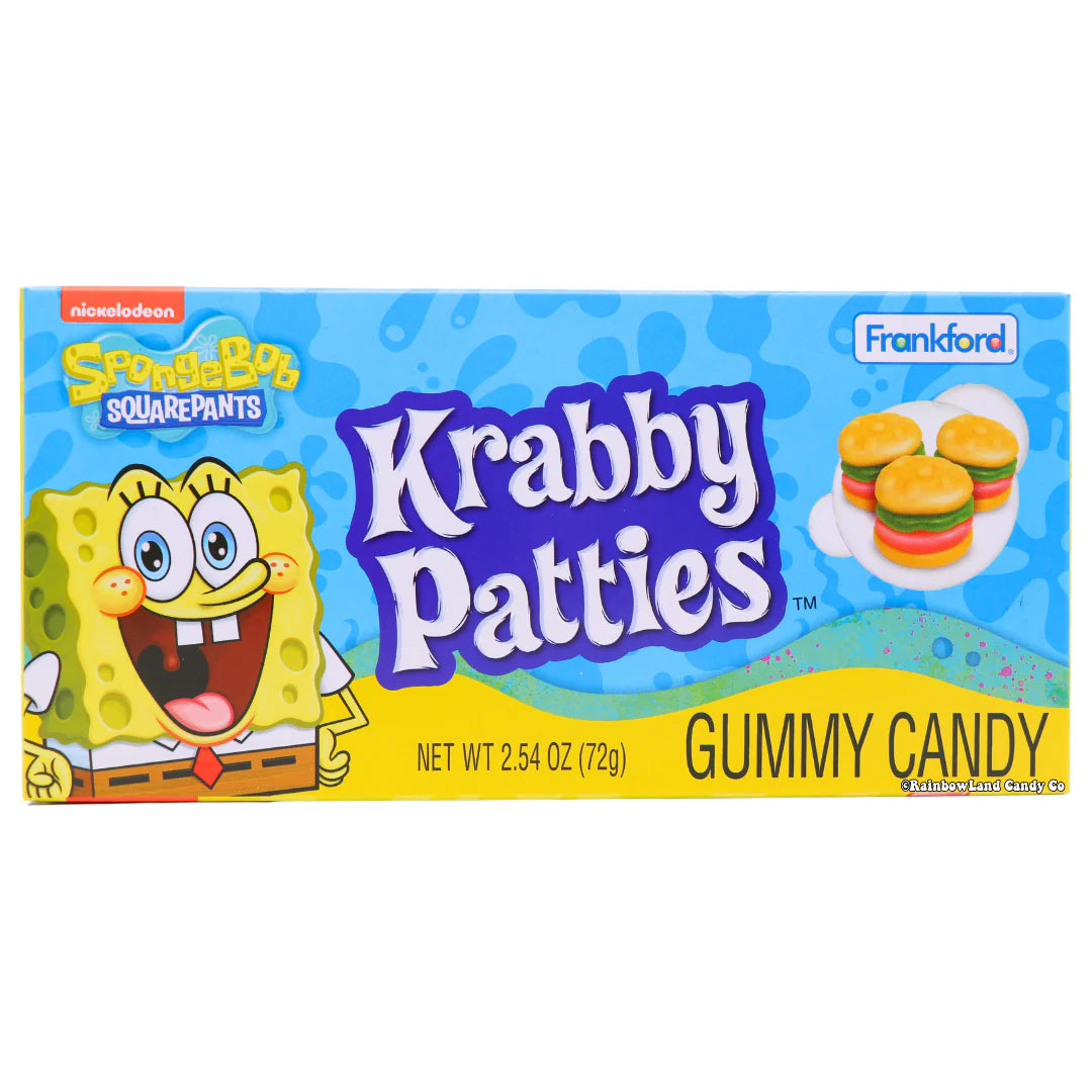 SpongeBob Krabby Patty Gummy Candy Kabob 42g * 12 Pack