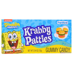 SpongeBob Krabby Patty Gummy Candy Kabob 42g * 12 Pack
