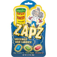 TOXIC WASTE ZAPZ CANDY 60G*12