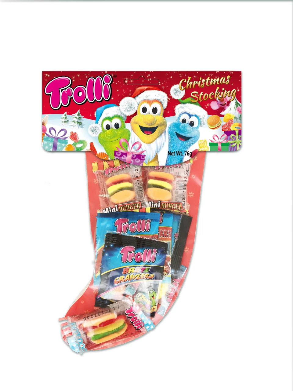 Trolli Xmas Stocking 76g * 30 Pack