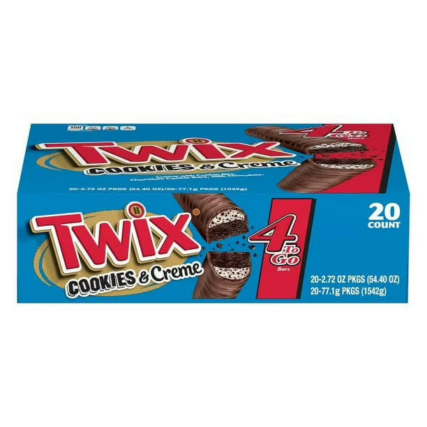 TWIX COOKIE CREAM 77.1G*20