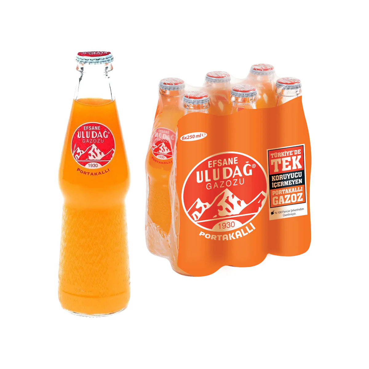 Uludag Orange 250ml 6pk