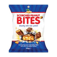 140G SCORCHED PEANUT BAR BITES