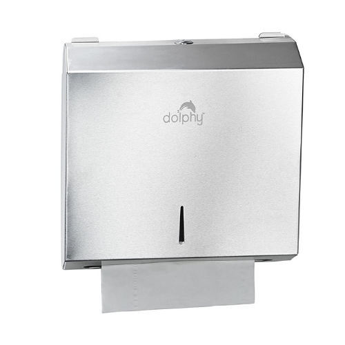 Dolphy Stainless Steel Slim Paper Towel Dispenser Small