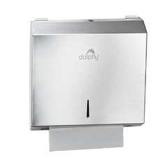 Dolphy Stainless Steel Slim Paper Towel Dispenser Small