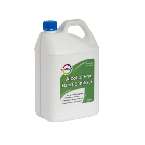 Ecogreen Alcohol Free Hand Sanitiser 5LT