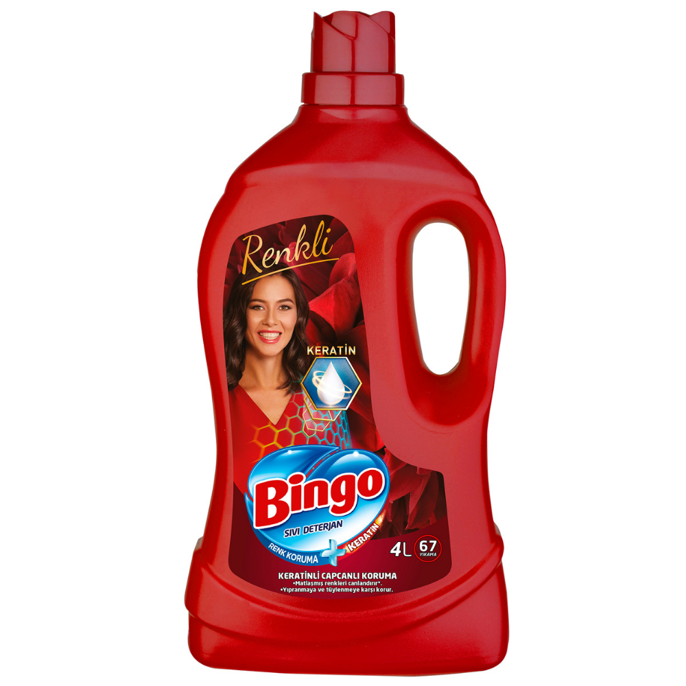 Bingo All Colours Laundry Liquid 4L