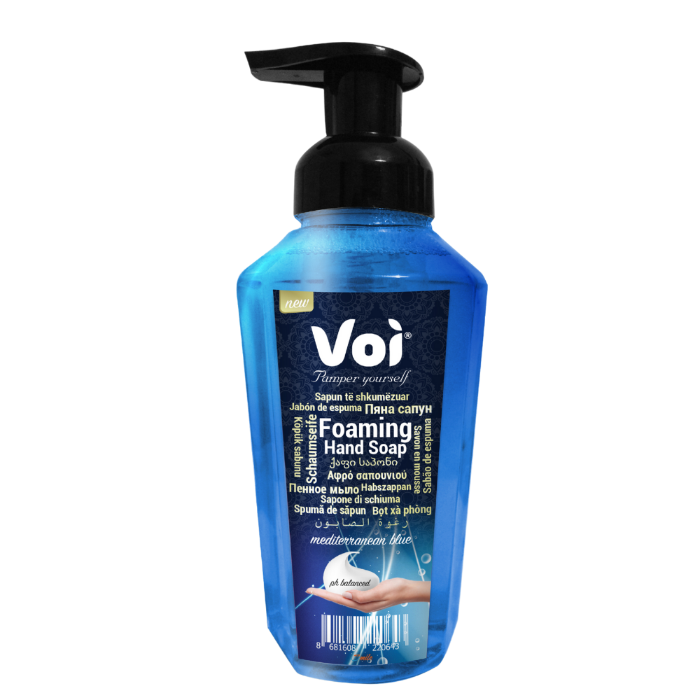 Voi Foaming Hand Soap Mediterranean Blue 400ml