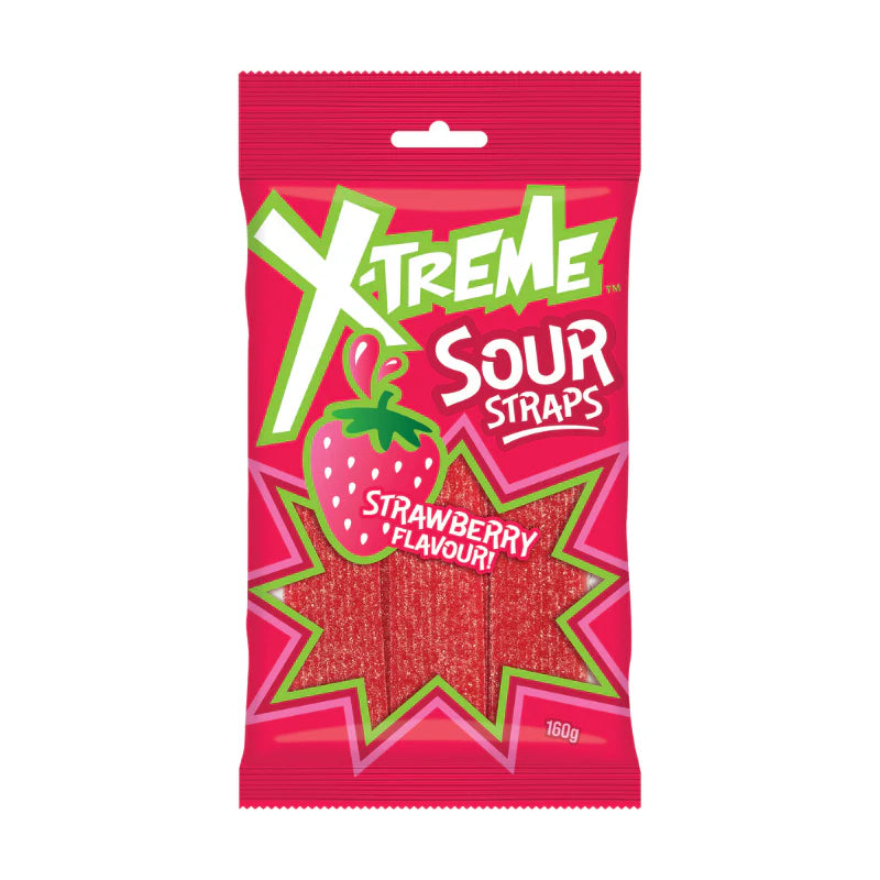 LL SOUR STRAPS STRAW 160GM *12