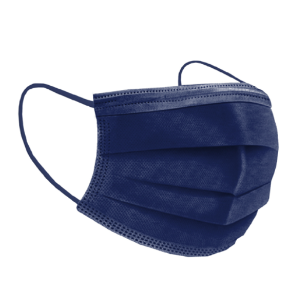 Children’s Dark Blue General Use Disposable Earloop Face Mask 10pcs