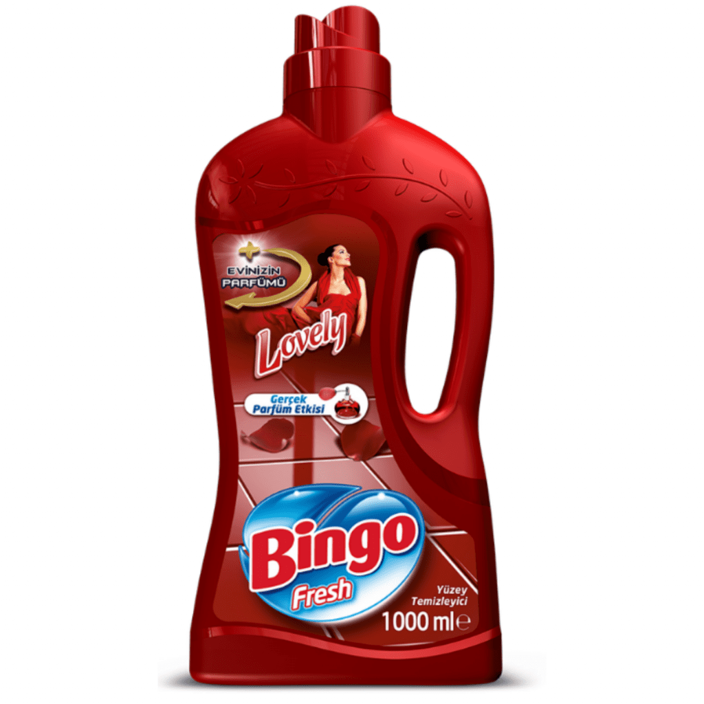 Bundle Bingo Multipurpose Cleaner Lovely 1000mlx12