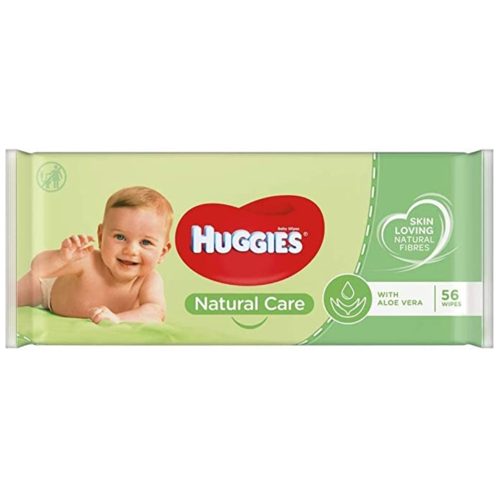Huggies Natural Care Baby Wipes 56pcs