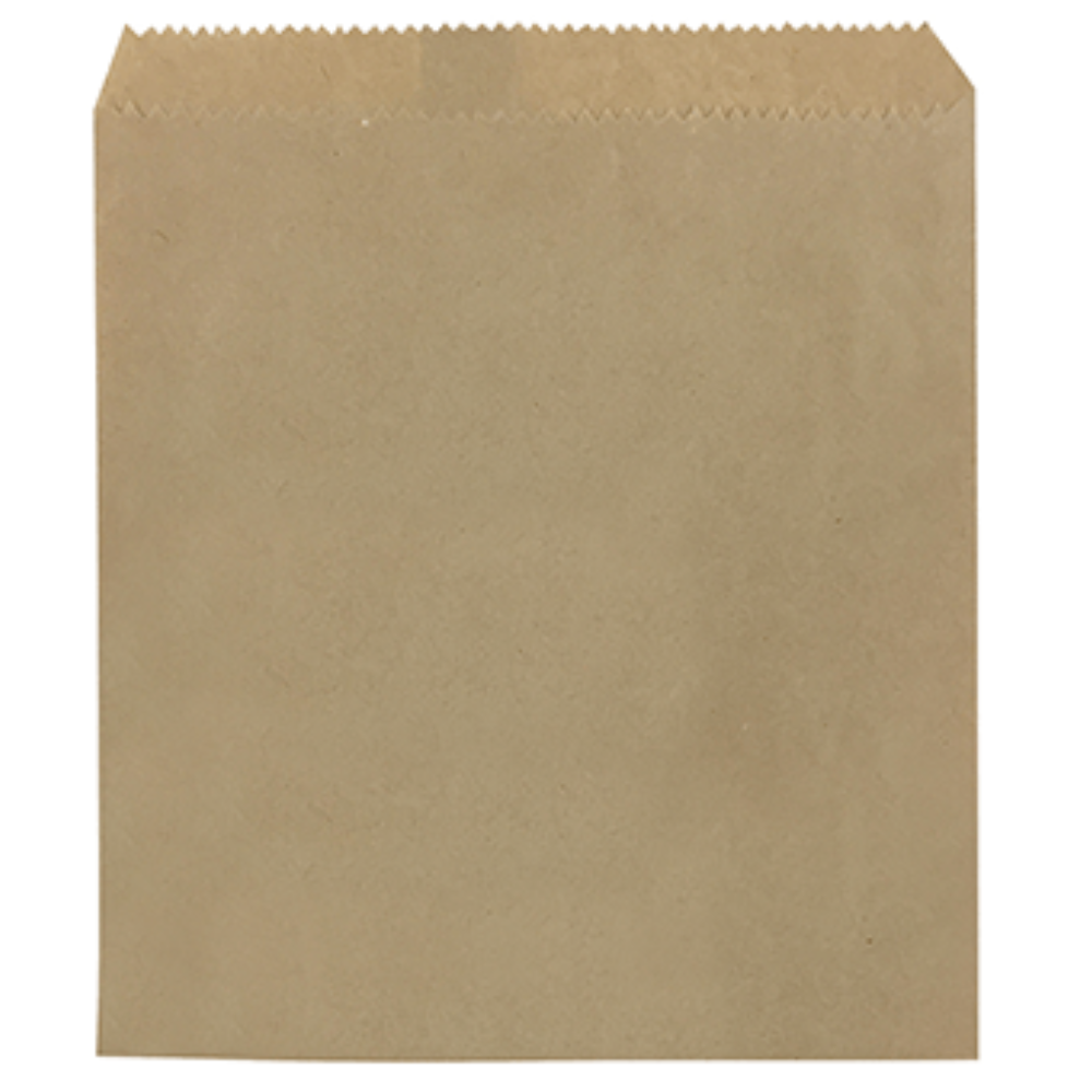 4 Square Brown Bag - 500pcs