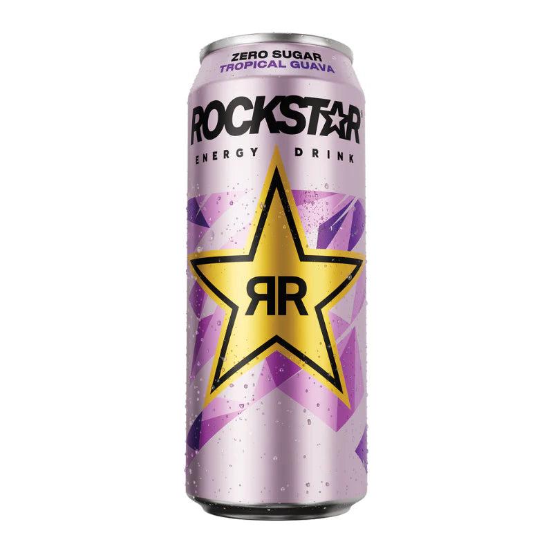 Rockstar -  Zero Sugar - Tropical Guava 500ml x 12 Pack
