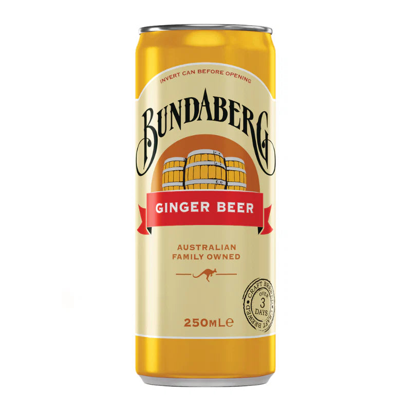 250ML BUNDY GINGER BEER