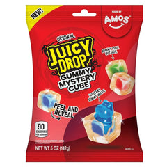 Amos Juicy Drops Gummy Mystery Cube - Original 142g * 12 Pack