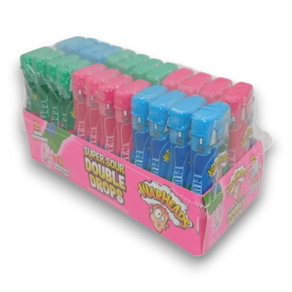 WARHEAD DOBLE DROPS 30ML*24