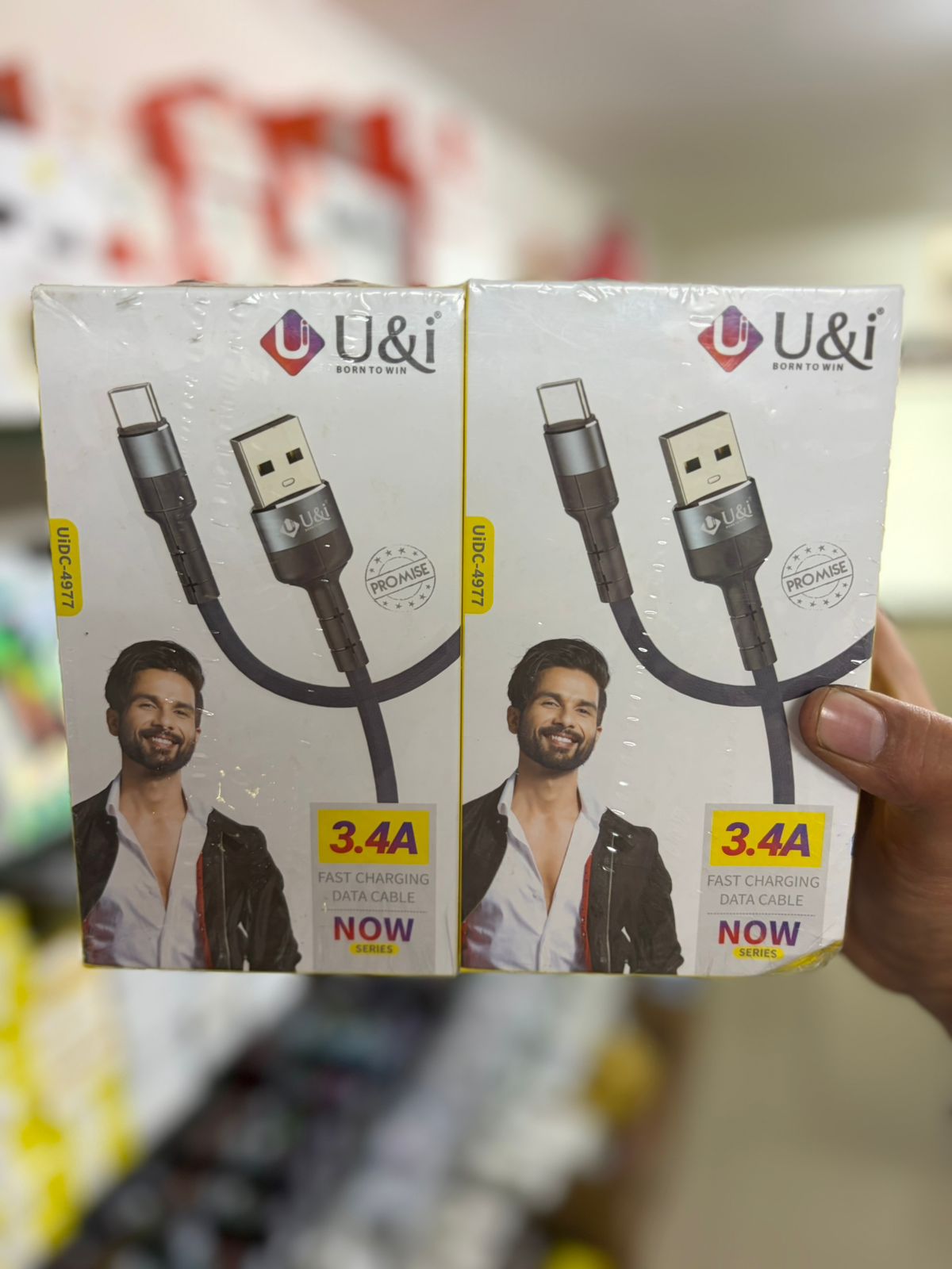 U&I 3.4A Fast Charging Cable USB to Lightning