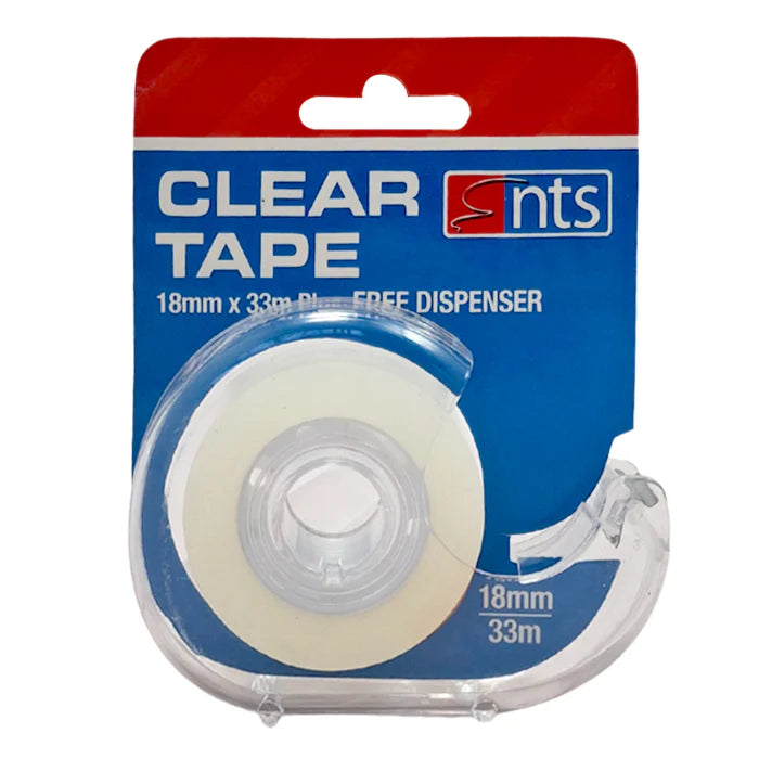 Osten Clear Tape 18mm 33m